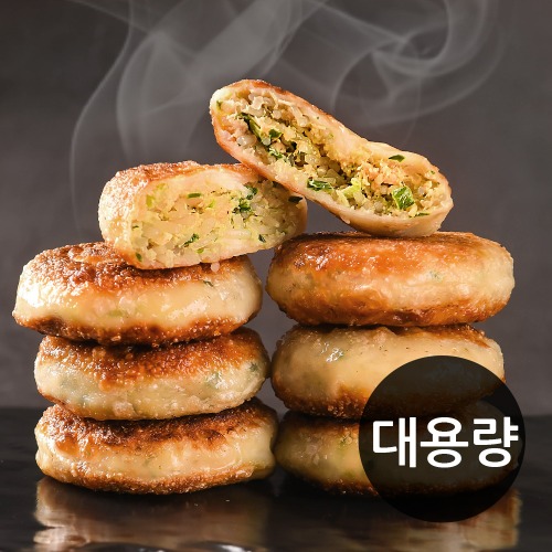 정직한밥상 고기, 김치 호떡쌀 군만두 1.2kg x 5개 (무료배송)