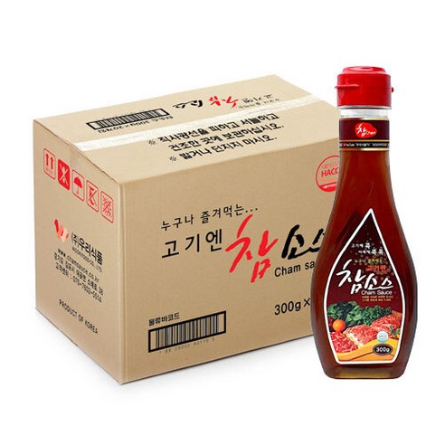 [빅세일_대용량] 우리식품 참소스 300g x 20개입 (무료배송)